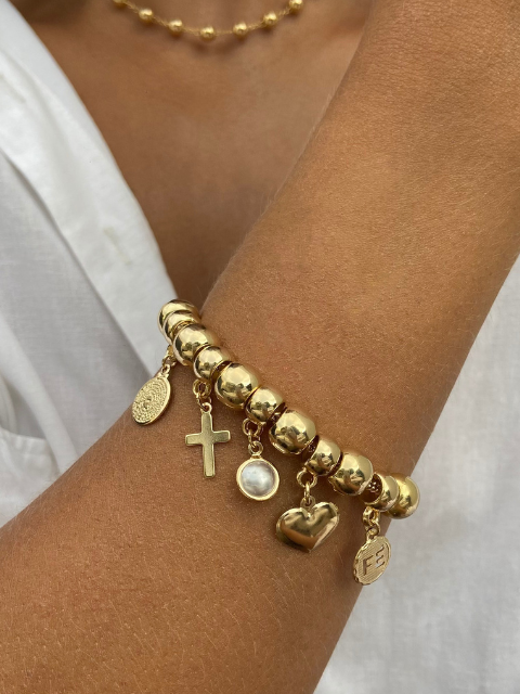 Pulseira Berloque Pai Nosso