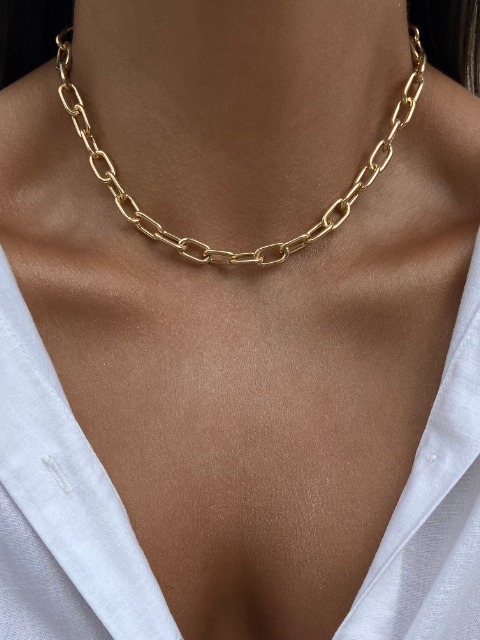 Choker Elos Lisos