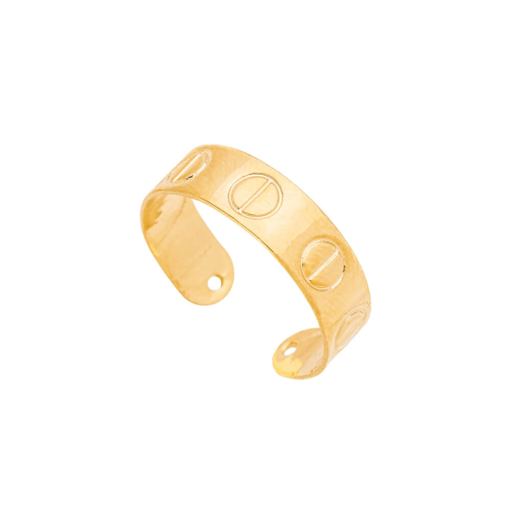 Anel Inspiração Cartier Liso Regulável